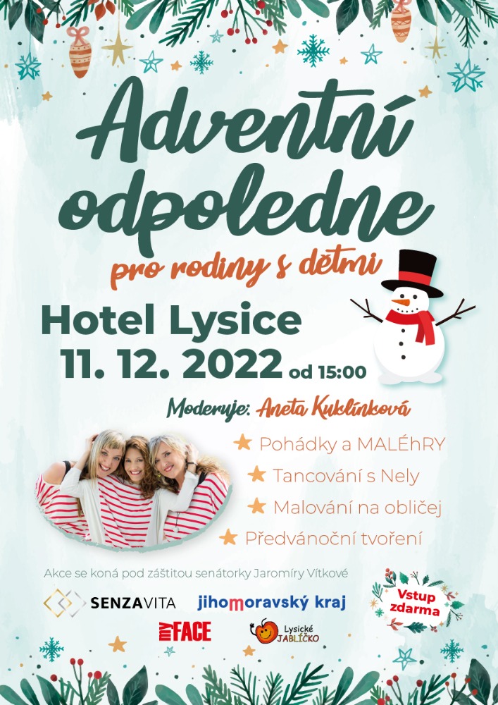 Plakát k akci Adventní odpoledne