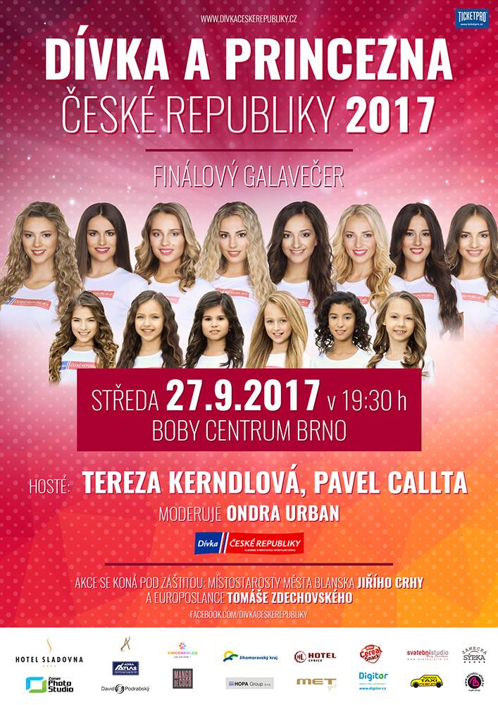 Plakát k akci Dívka České republiky