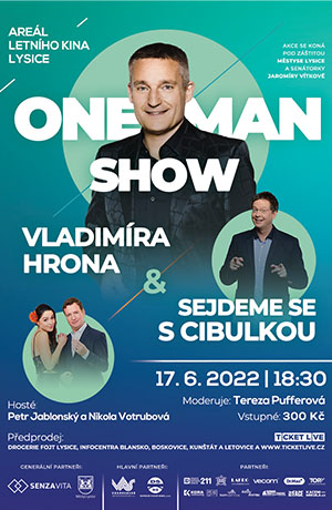 Plakát k akci One man show 2022